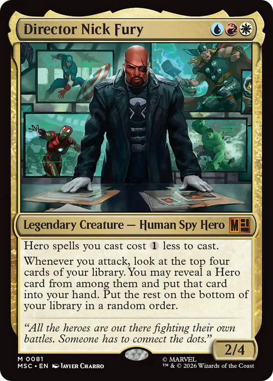 Director Nick Fury (MSC) #81 [EN/N]