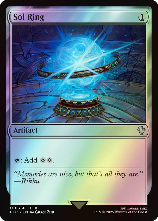 Sol Ring - Surge Foil (FIC) #358 [EN/F] s/o