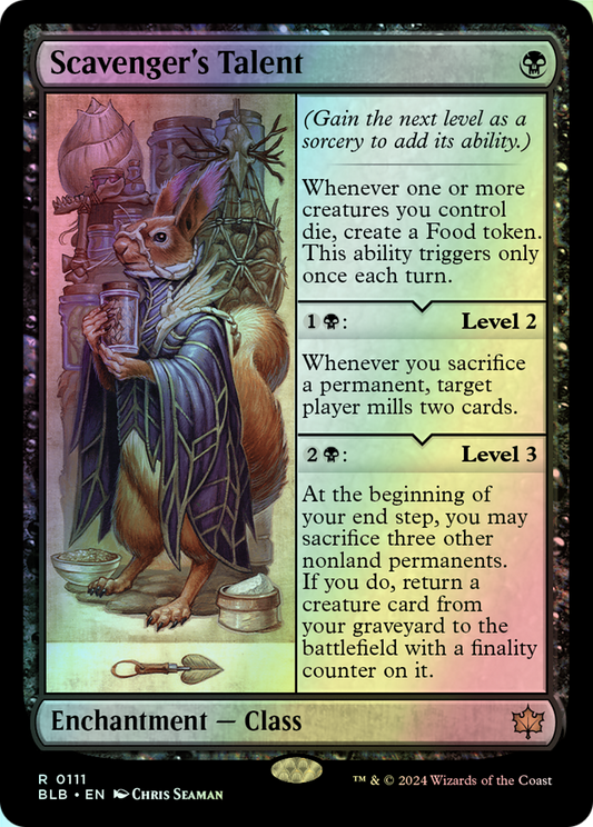 Scavenger's Talent (BLB) #111 [EN/F]