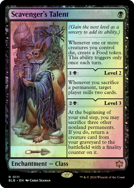 Scavenger's Talent (BLB) #111 [EN/F]