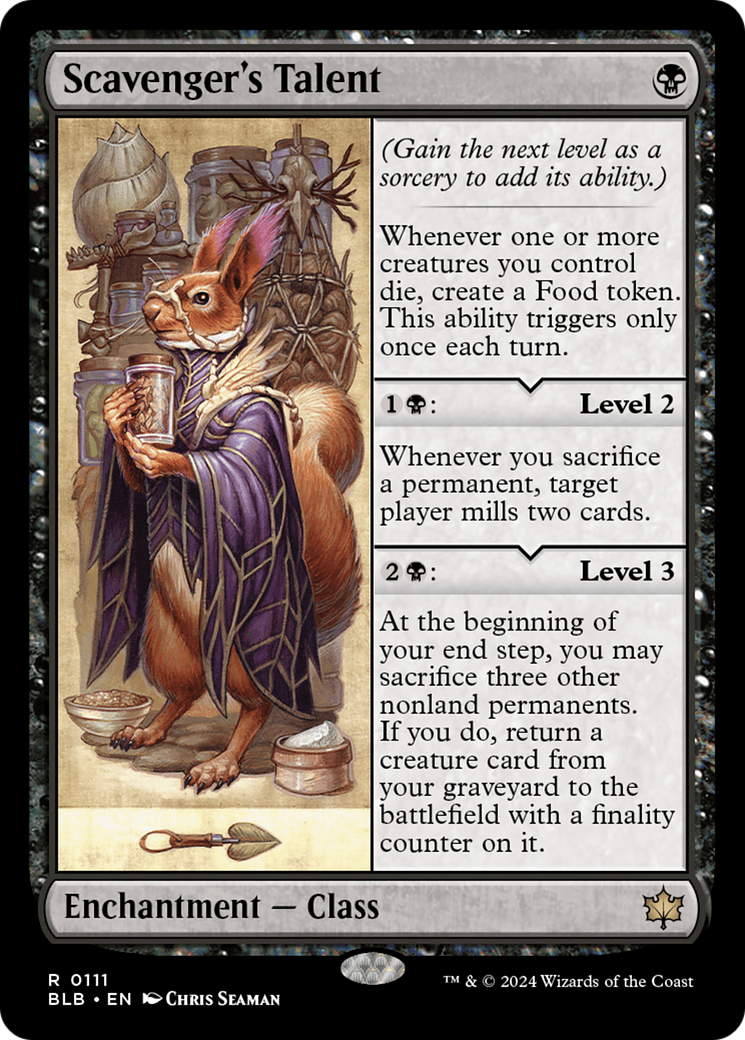 Scavenger's Talent (BLB) #111 [EN/N]