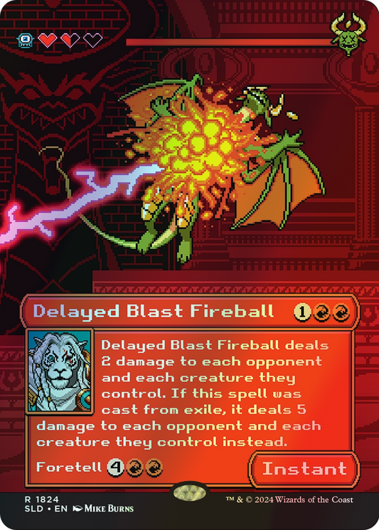 Delayed Blast Fireball - Rainbow Foil (SLD) #1824 [EN/F]