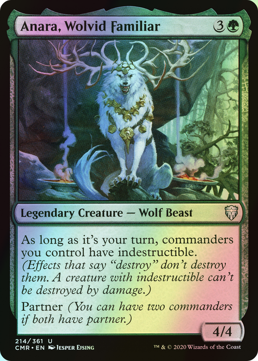 Anara, Wolvid Familiar (CMR) #214 [EN/F]