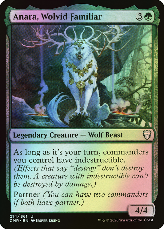 Anara, Wolvid Familiar (CMR) #214 [EN/F] s/o