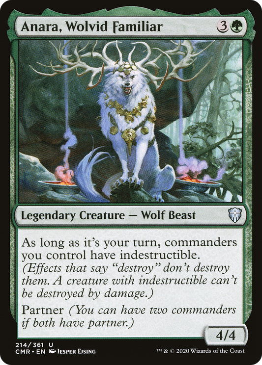 Anara, Wolvid Familiar (CMR) #214 [EN/N]