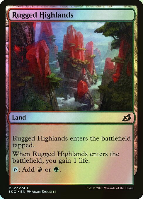 Rugged Highlands (IKO) #252 [EN/F]