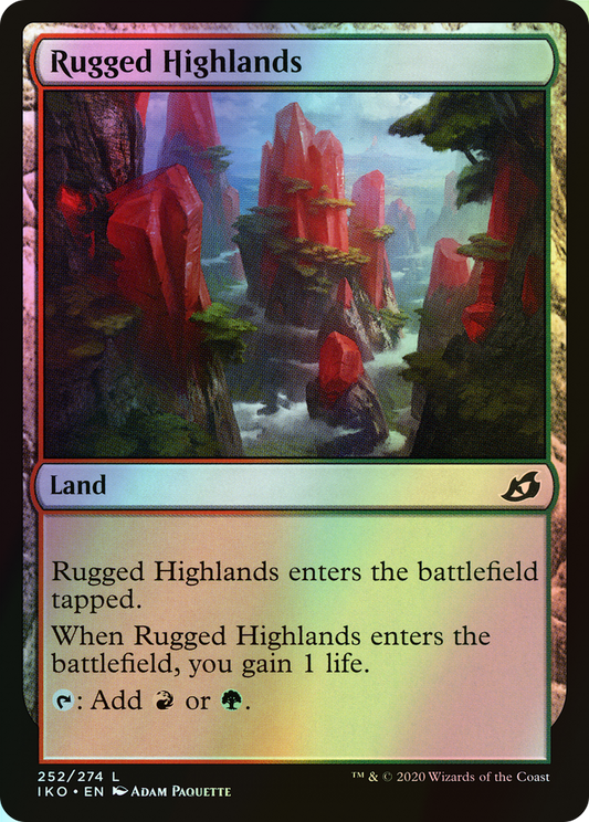 Rugged Highlands (IKO) #252 [EN/F]