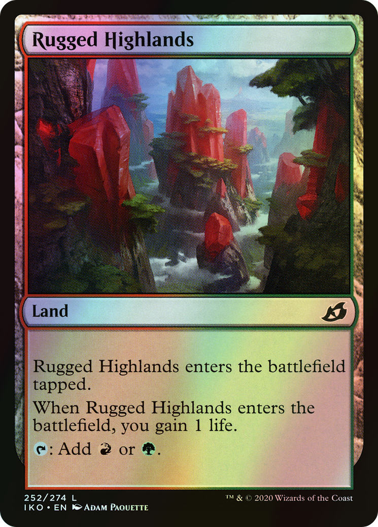 Rugged Highlands (IKO) #252 [EN/F]