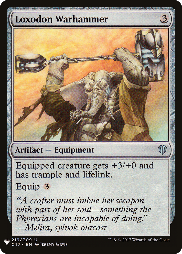 Loxodon Warhammer (PLST) #C17-216 [EN/N]