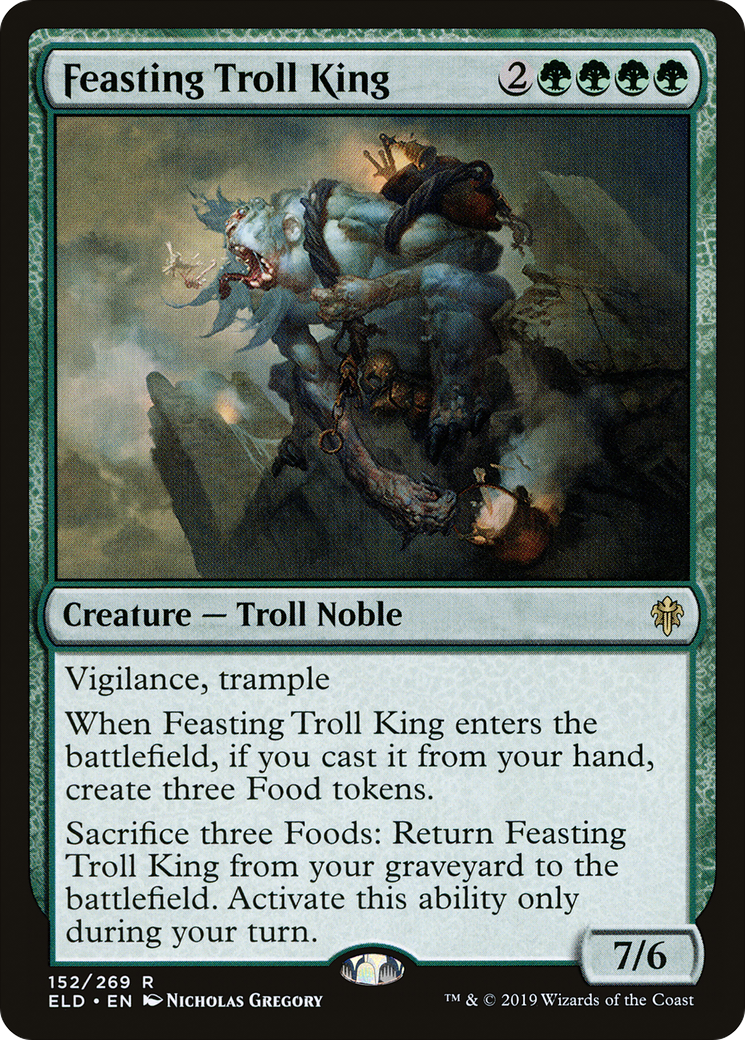 Feasting Troll King (ELD) #152 [EN/N]