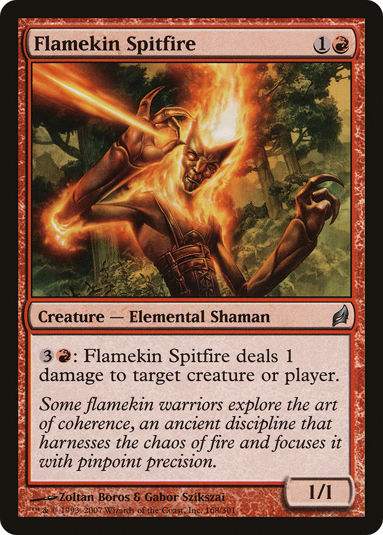 Flamekin Spitfire (LRW) #168 [EN/N]