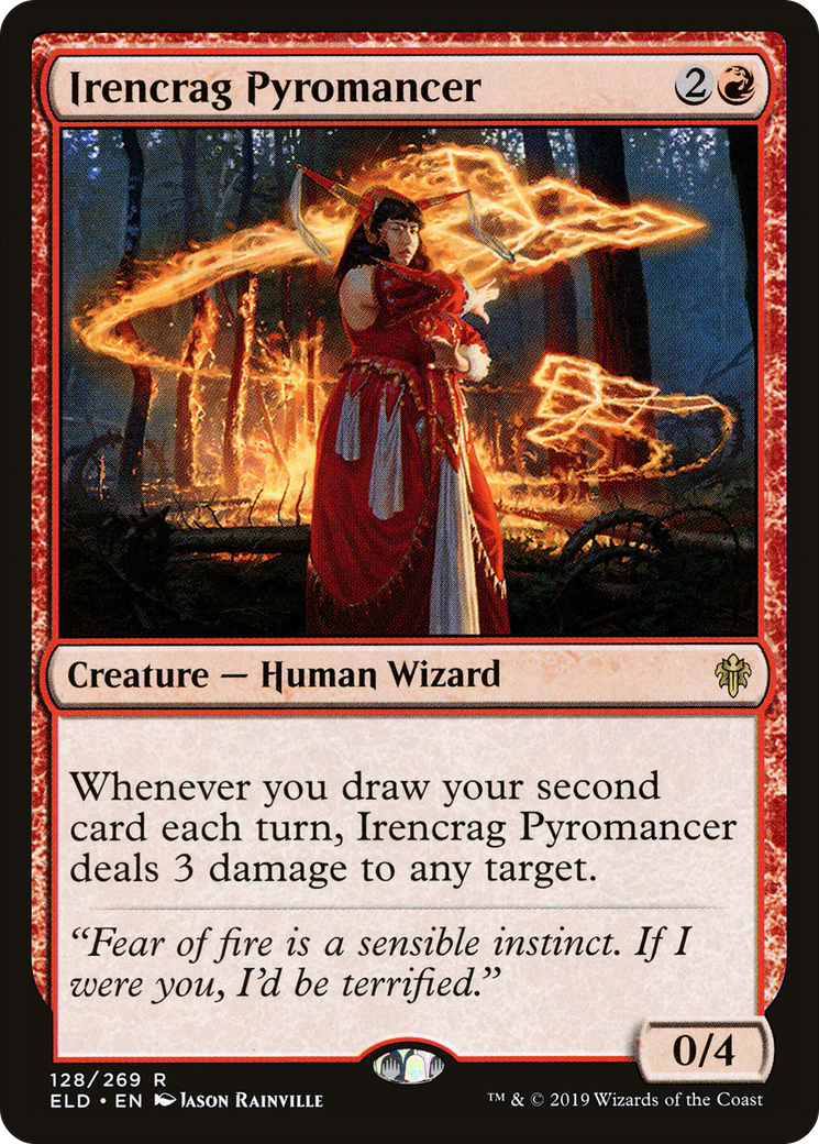 Irencrag Pyromancer (ELD) #128 [EN/N]