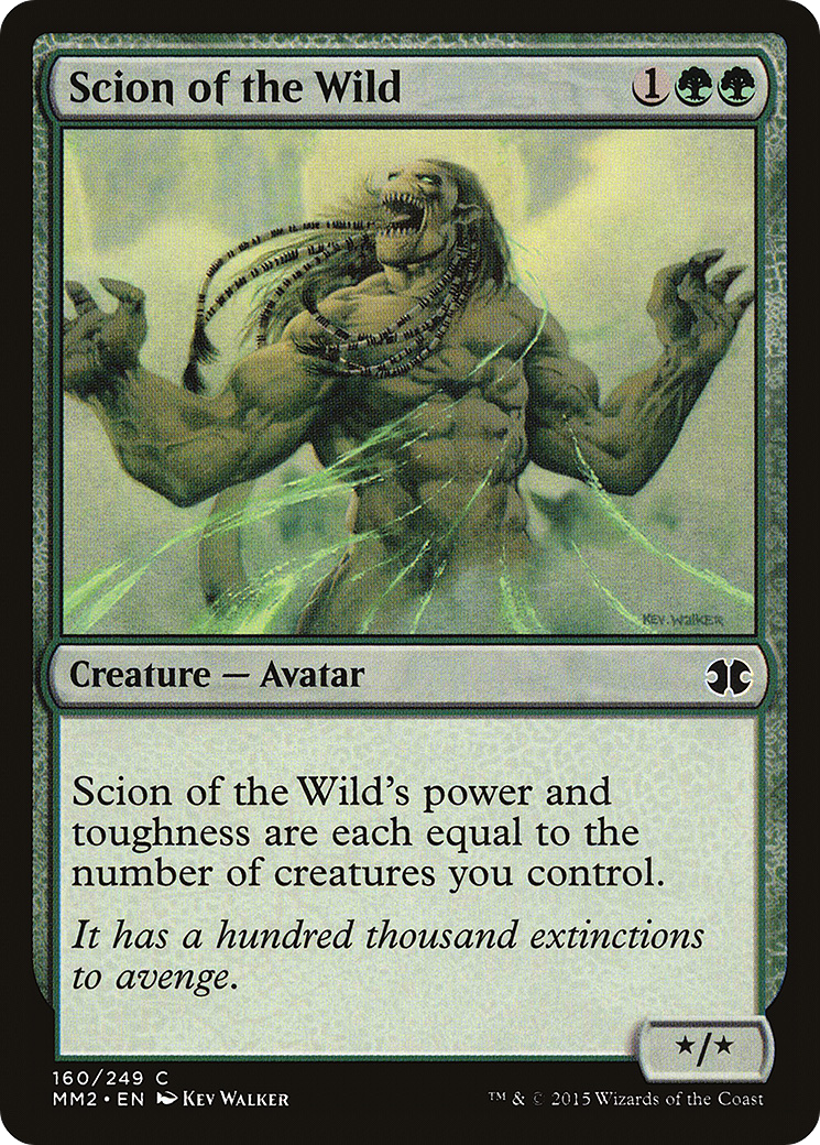 Scion of the Wild (MM2) #160 [EN/N]