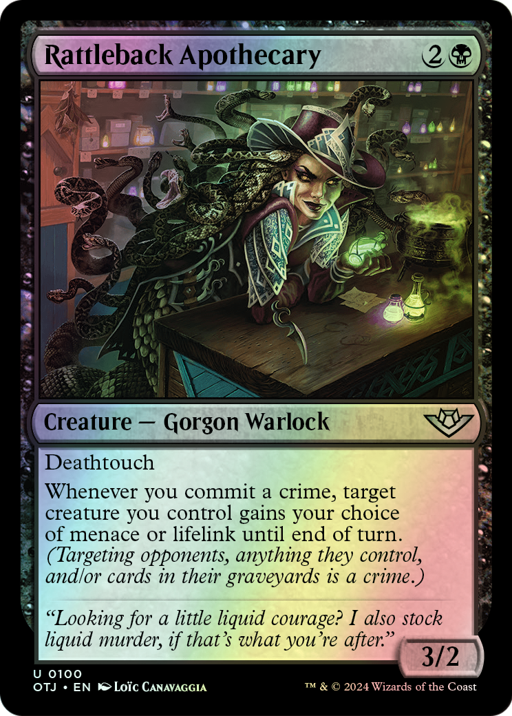 Rattleback Apothecary (OTJ) #100 [EN/F]