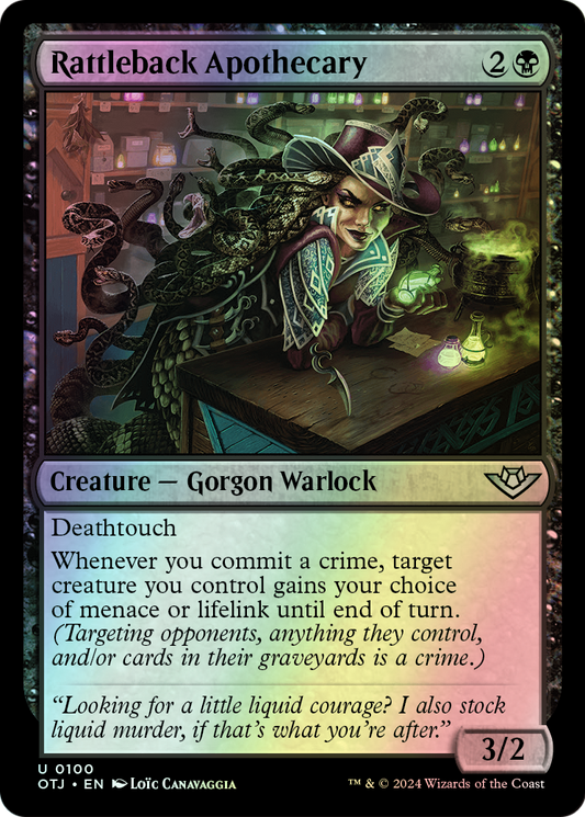 Rattleback Apothecary (OTJ) #100 [EN/F]