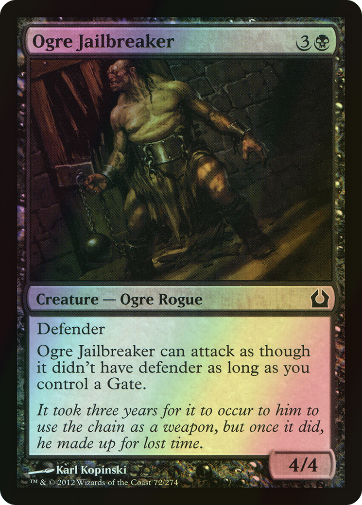 Ogre Jailbreaker (RTR) #72 [EN/F]