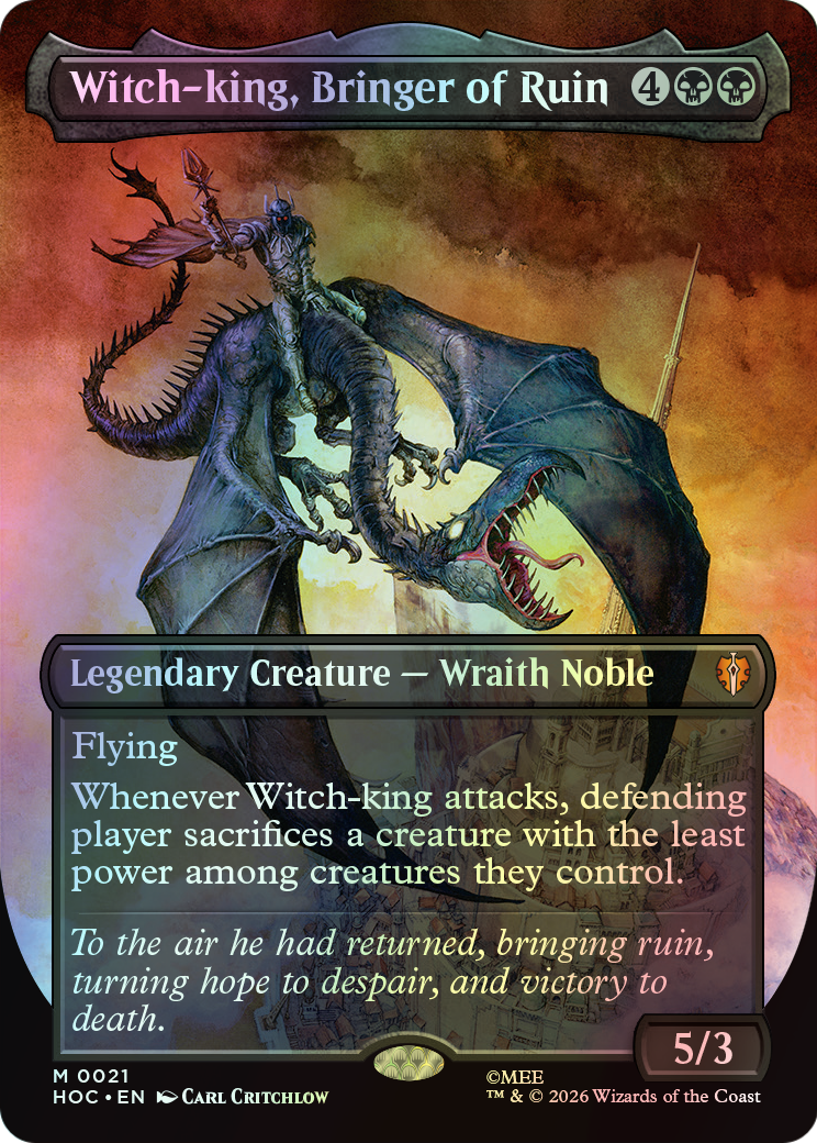 Witch-king, Bringer of Ruin (HOC) #21 [EN/F]