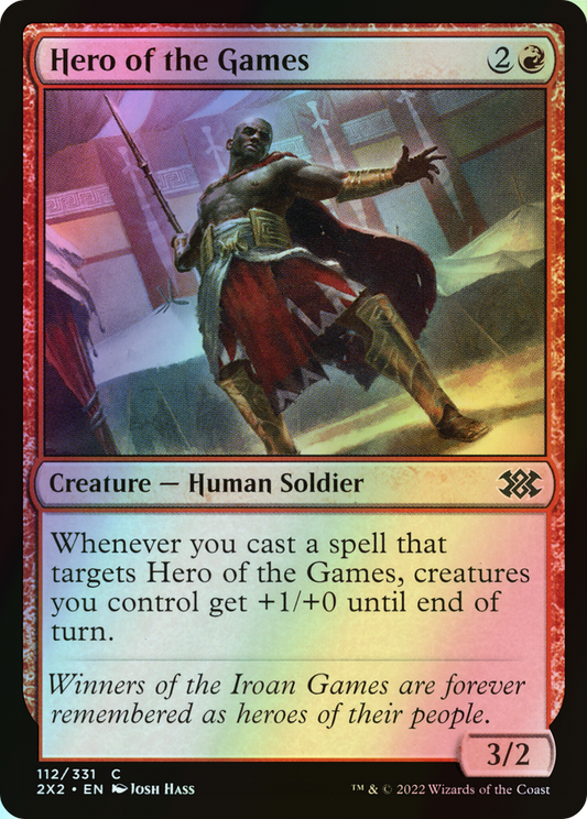 Hero of the Games (2X2) #112 [EN/F]