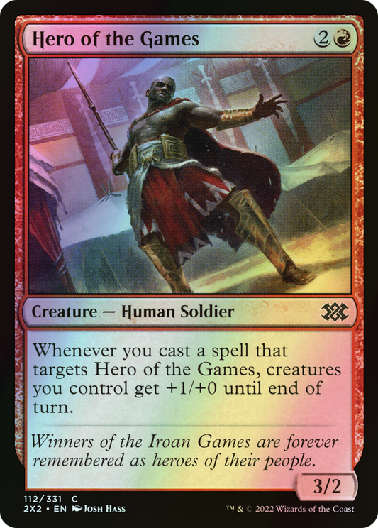 Hero of the Games (2X2) #112 [EN/F]