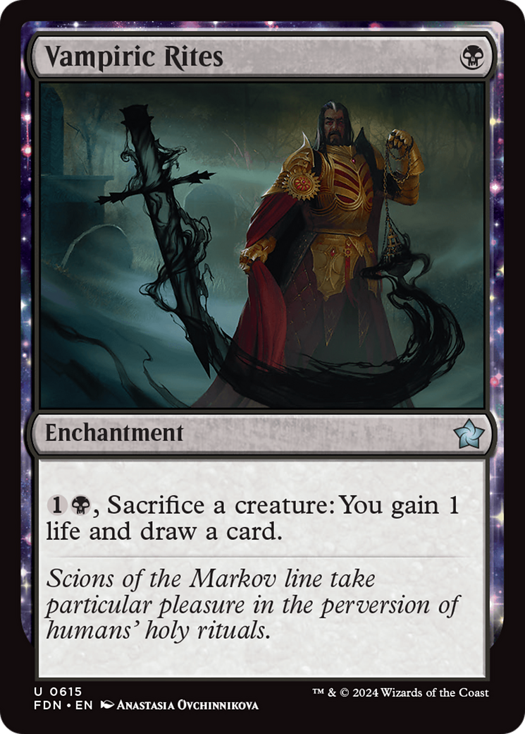 Vampiric Rites (FDN) #615 [EN/N]