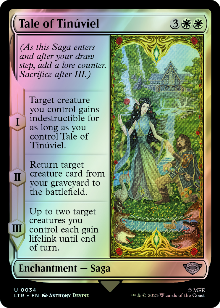 Tale of Tinúviel (LTR) #34 [EN/F]