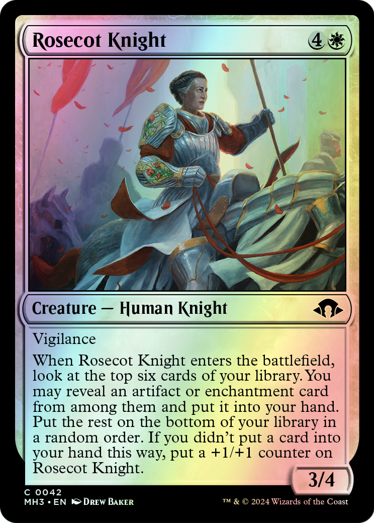 Rosecot Knight (MH3) #42 [EN/F]