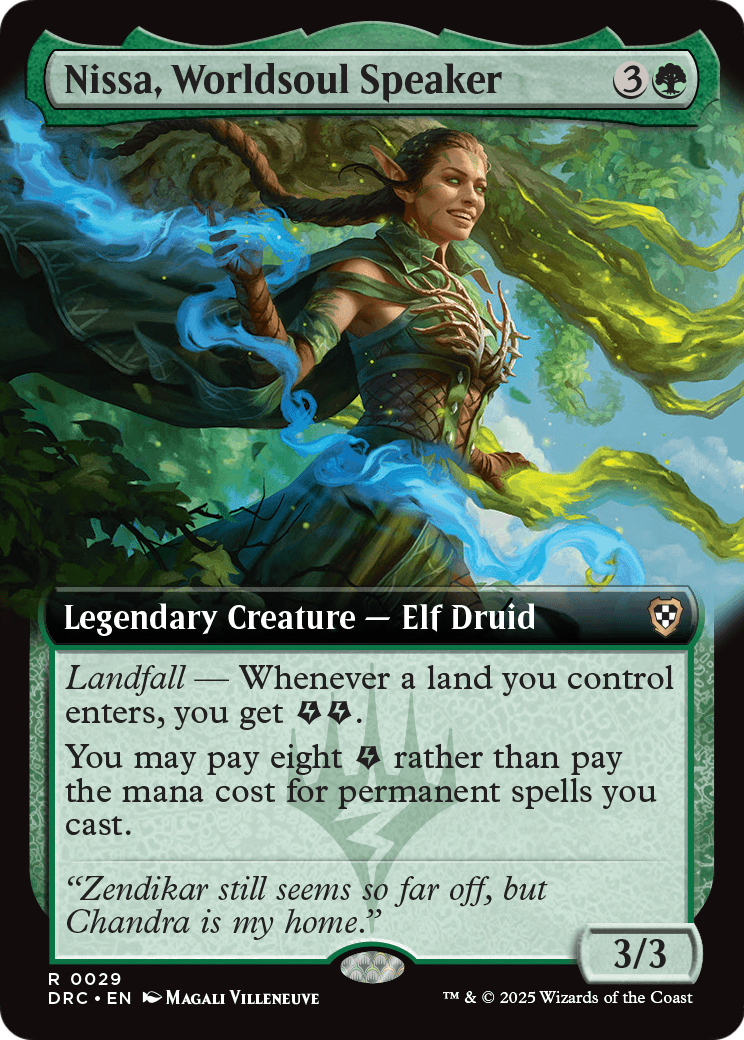 Nissa, Worldsoul Speaker (DRC) #29 [EN/N]