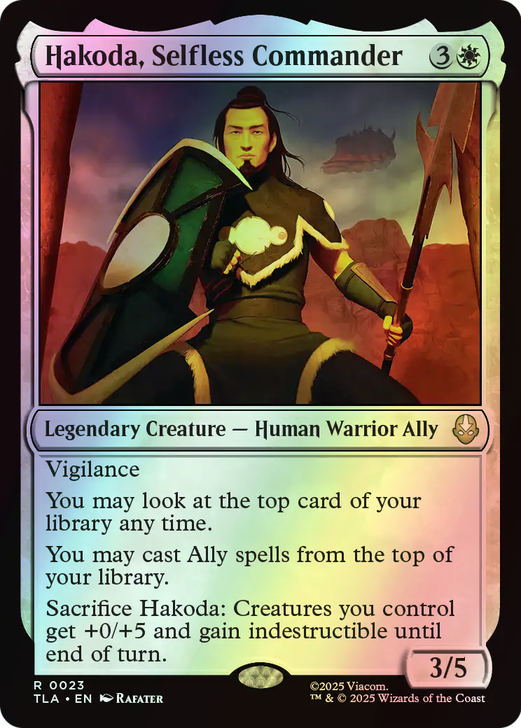 Hakoda, Selfless Commander (TLA) #23 [EN/F]