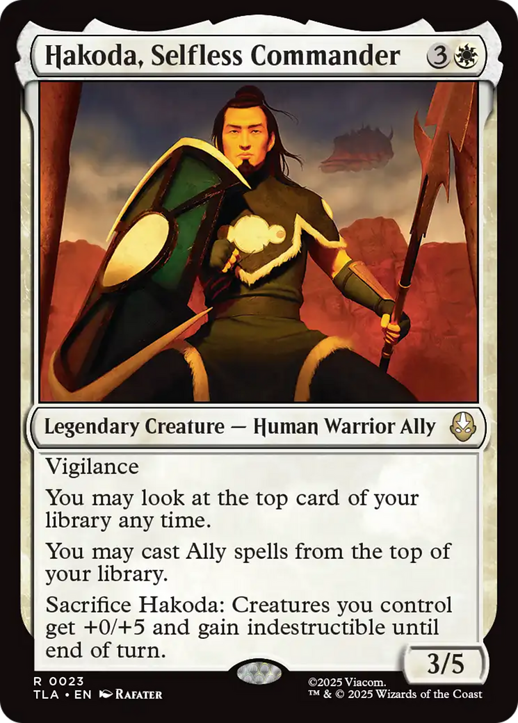 Hakoda, Selfless Commander (TLA) #23 [EN/N]