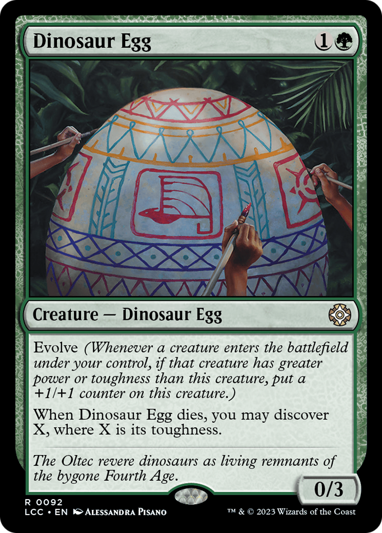 Dinosaur Egg (LCC) #92 [EN/N]