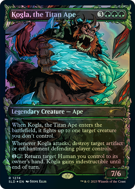 Kogla, the Titan Ape - Halo Foil (SLD) #1274 [EN/F]
