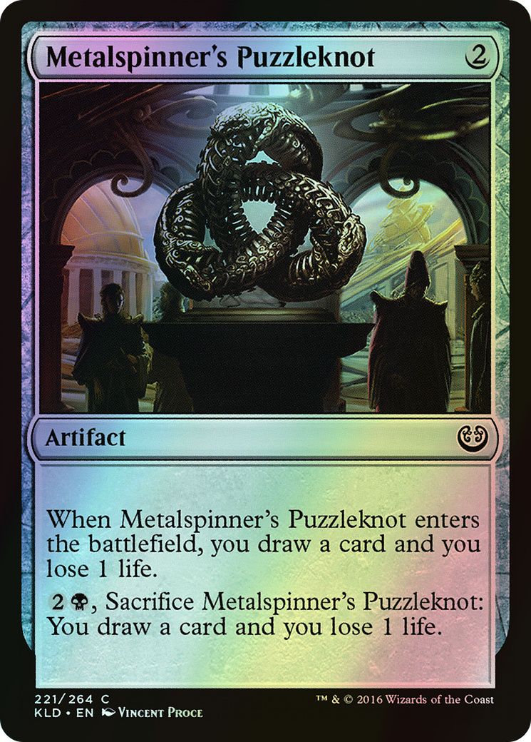 Metalspinner's Puzzleknot (KLD) #221 [EN/F]