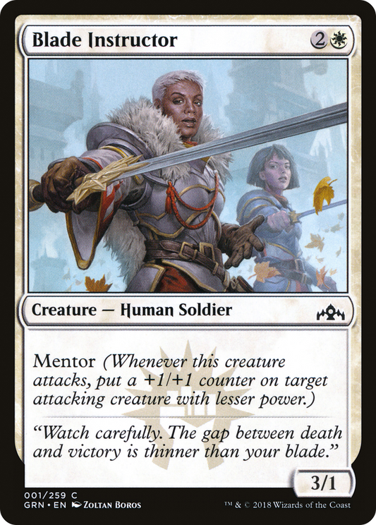 Blade Instructor (GRN) #1 [EN/N]