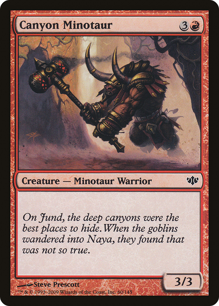 Canyon Minotaur (CON) #60 [EN/N]