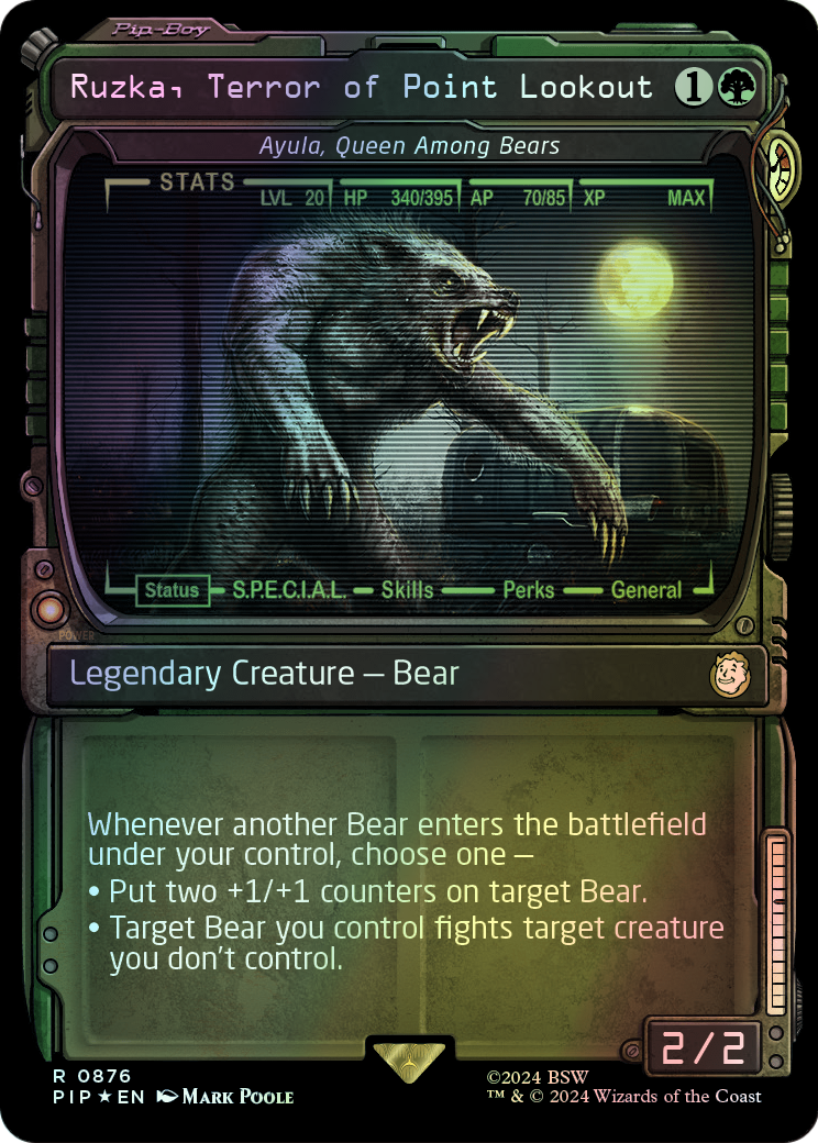 Ayula, Queen Among Bears - Surge Foil (PIP) #876 [EN/F]