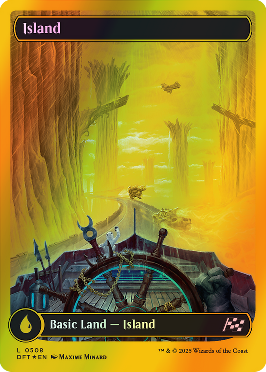 Island - Firstplace Foil (DFT) #508 [EN/F] s/o