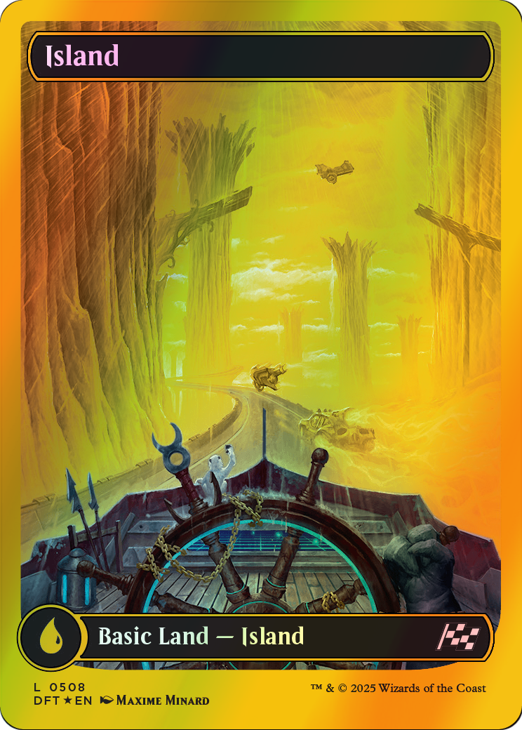 Island - Firstplace Foil (DFT) #508 [EN/F] s/o