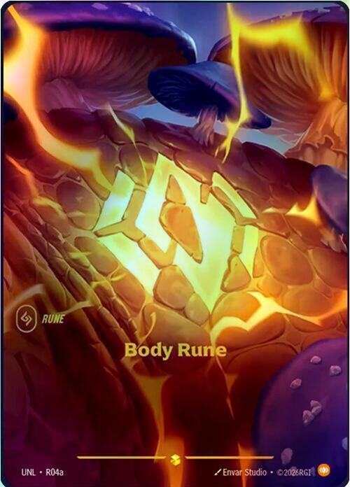 Body Rune (R04a) (UNL) #R04a [EN/F]