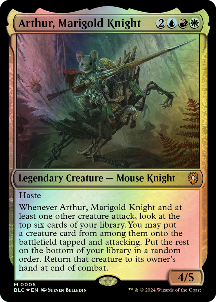 Arthur, Marigold Knight (BLC) #5 [EN/F]