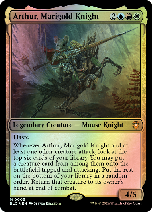Arthur, Marigold Knight (BLC) #5 [EN/F]