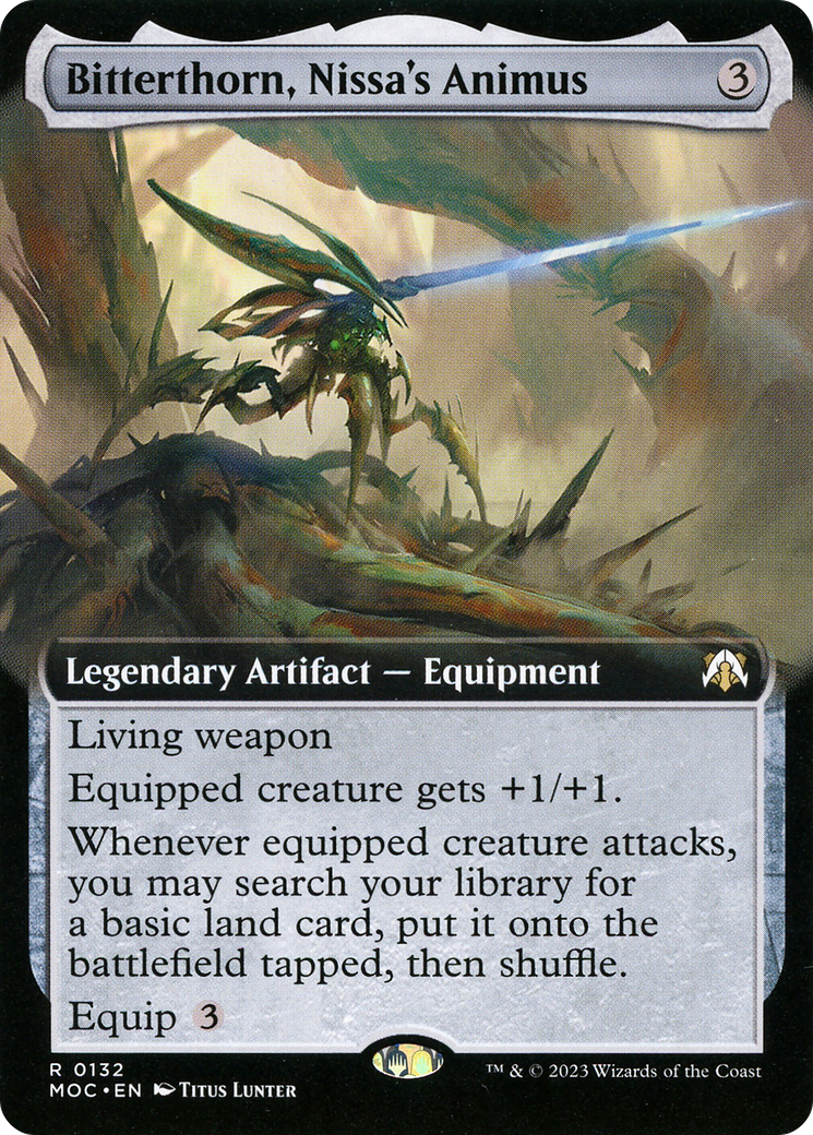 Bitterthorn, Nissa's Animus (MOC) #132 [EN/N]