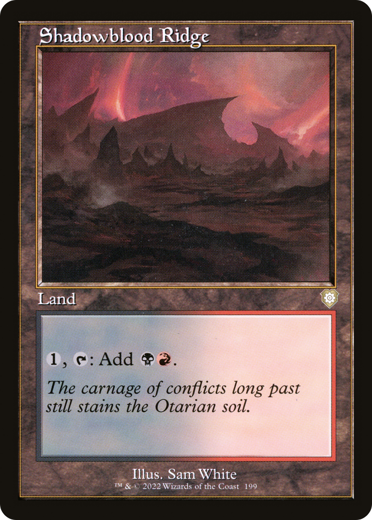 Shadowblood Ridge (BRC) #199 [EN/N]