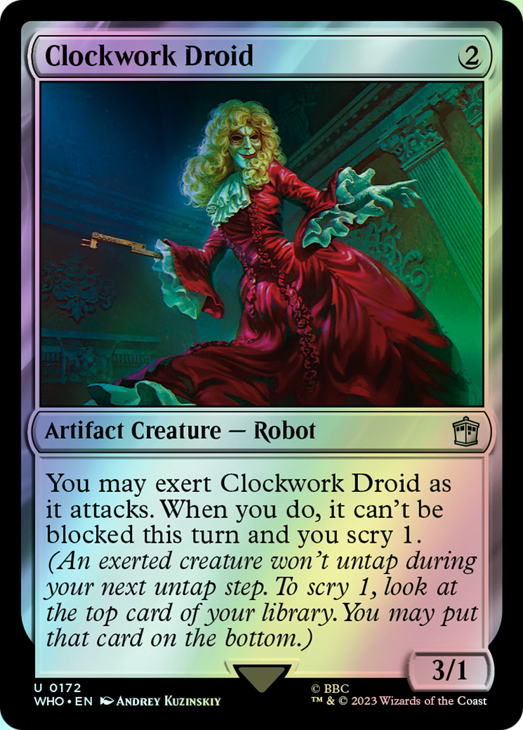 Clockwork Droid (WHO) #172 [EN/F]