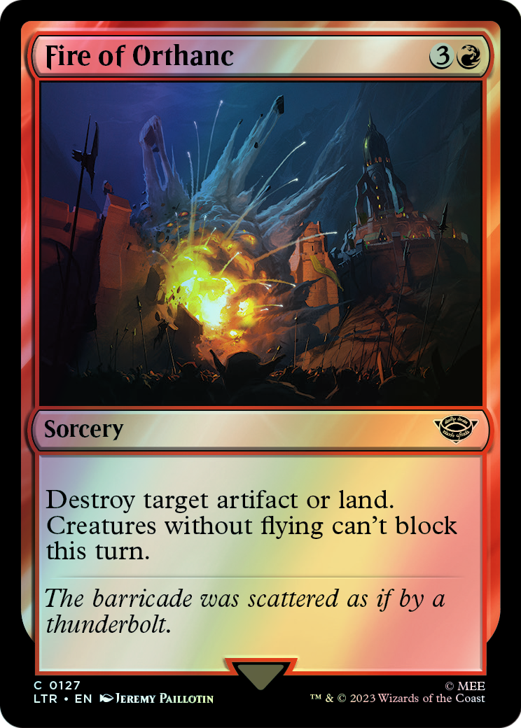 Fire of Orthanc (LTR) #127 [EN/F]