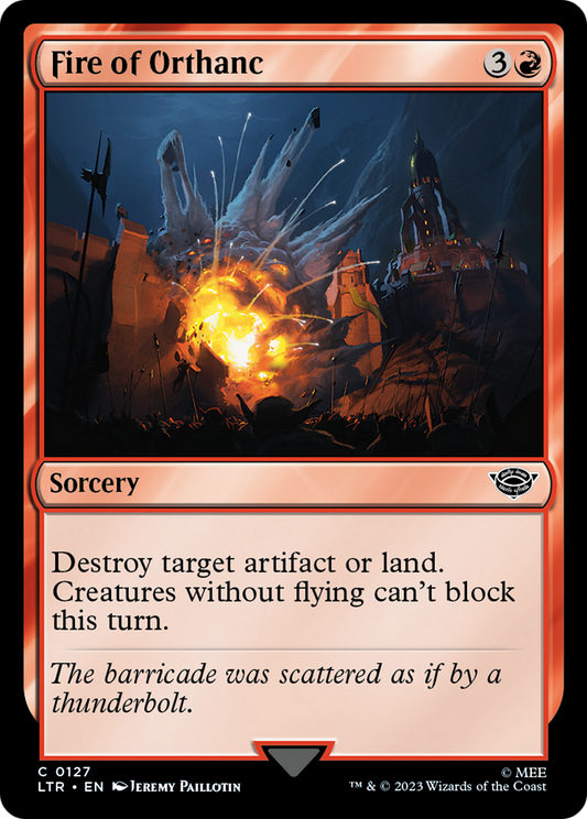 Fire of Orthanc (LTR) #127 [EN/N] s/o