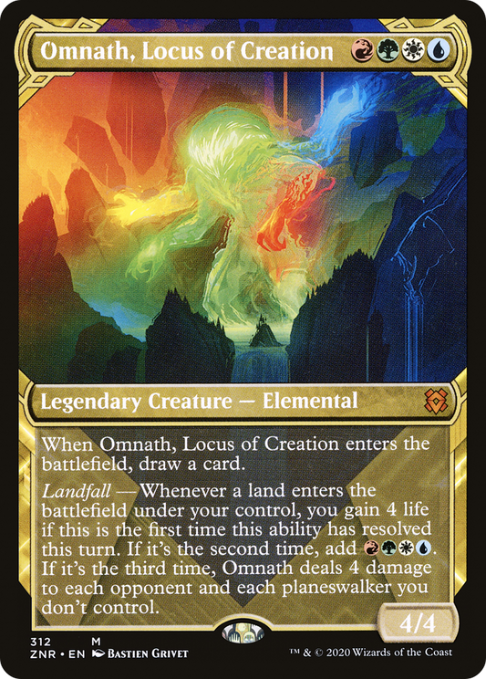 Omnath, Locus of Creation (ZNR) #312 [EN/N] s/o