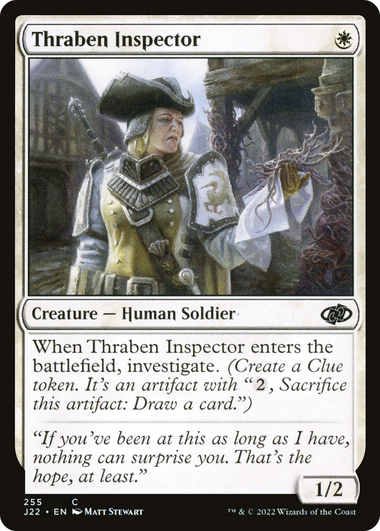 Thraben Inspector (J22) #255 [EN/N]