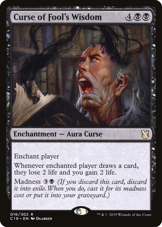 Curse of Fool's Wisdom (C19) #16 [EN/N]