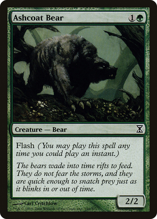 Ashcoat Bear (TSP) #190 [EN/N] s/o