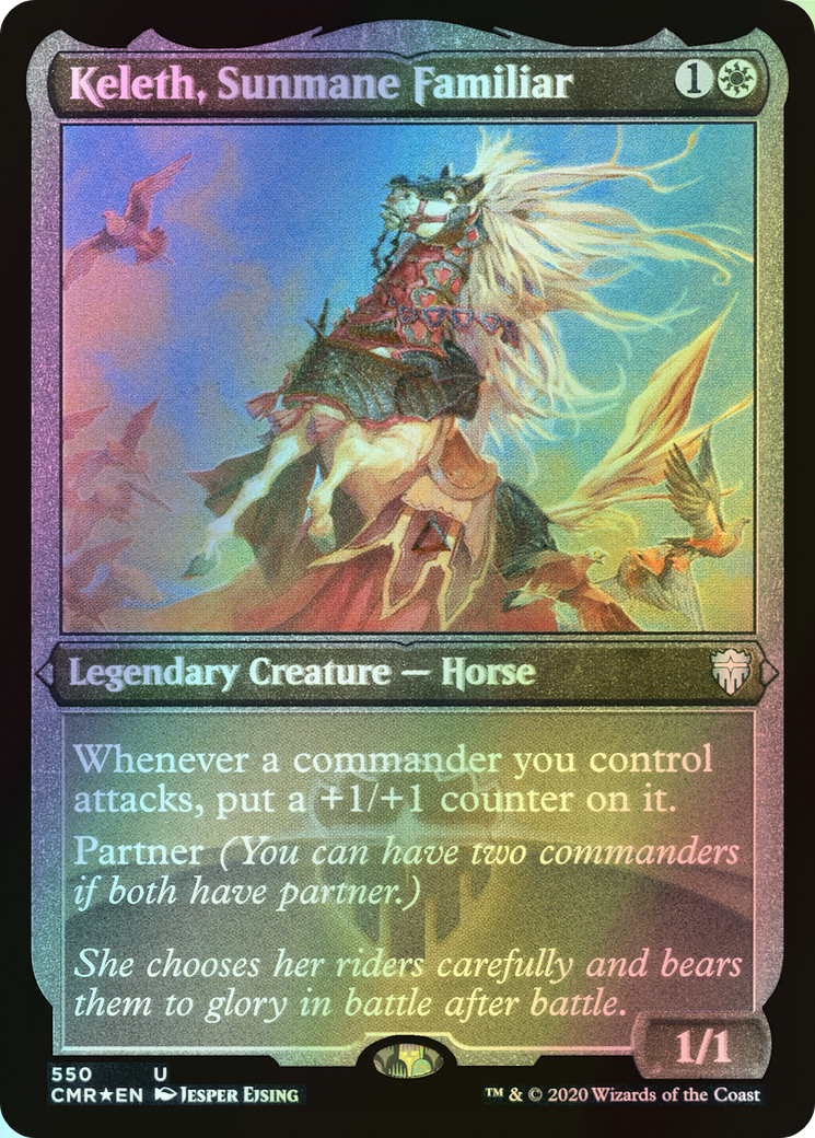 Keleth, Sunmane Familiar (CMR) #550 [EN/E] s/o